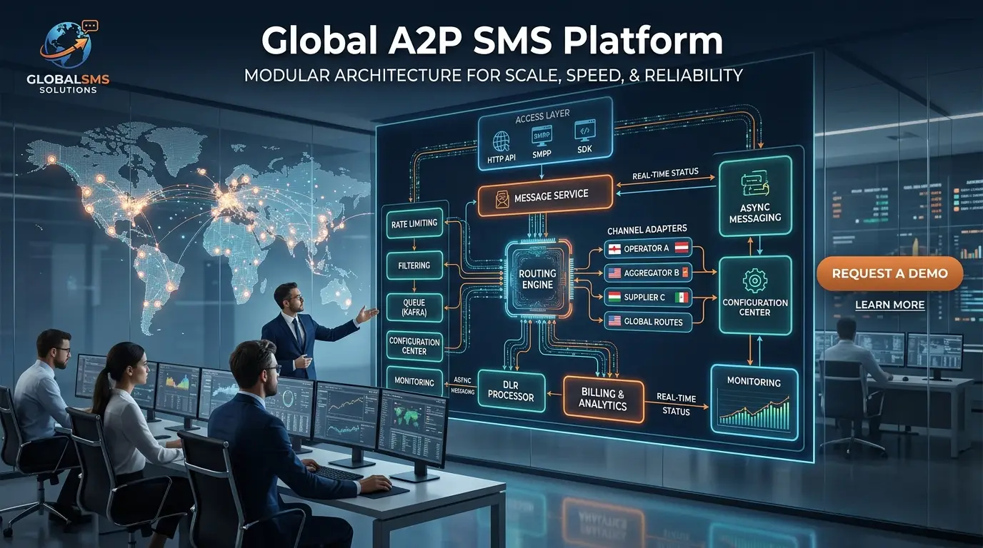 Modular Architecture Design for International SMS Platform
