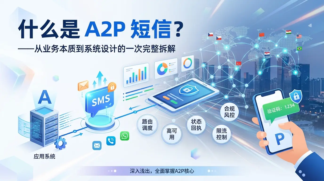 What is an A2P SMS Platform? A Detailed Explanation of Global SMS Sending Solutions