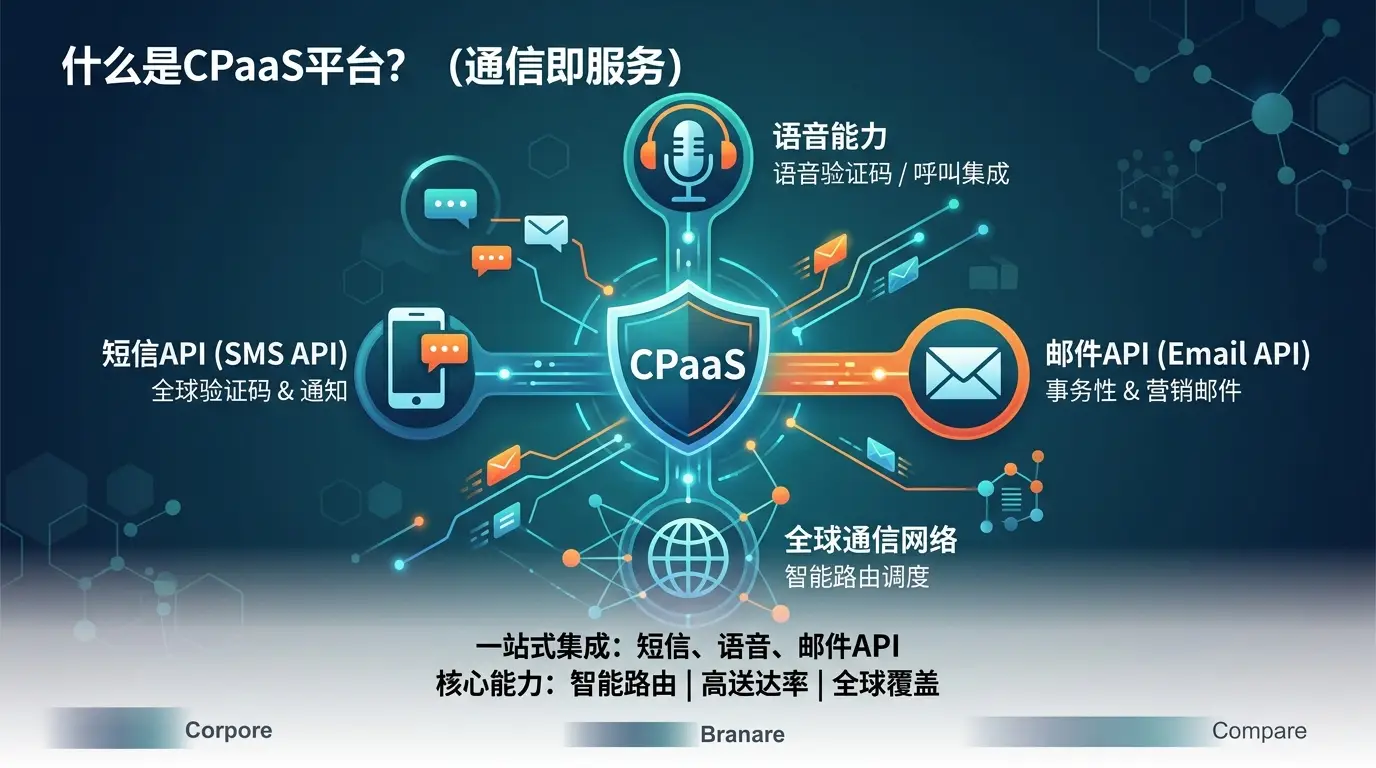 CPaaS平台是什么？通信即服务详解｜短信API/语音/邮件一站式解决方案