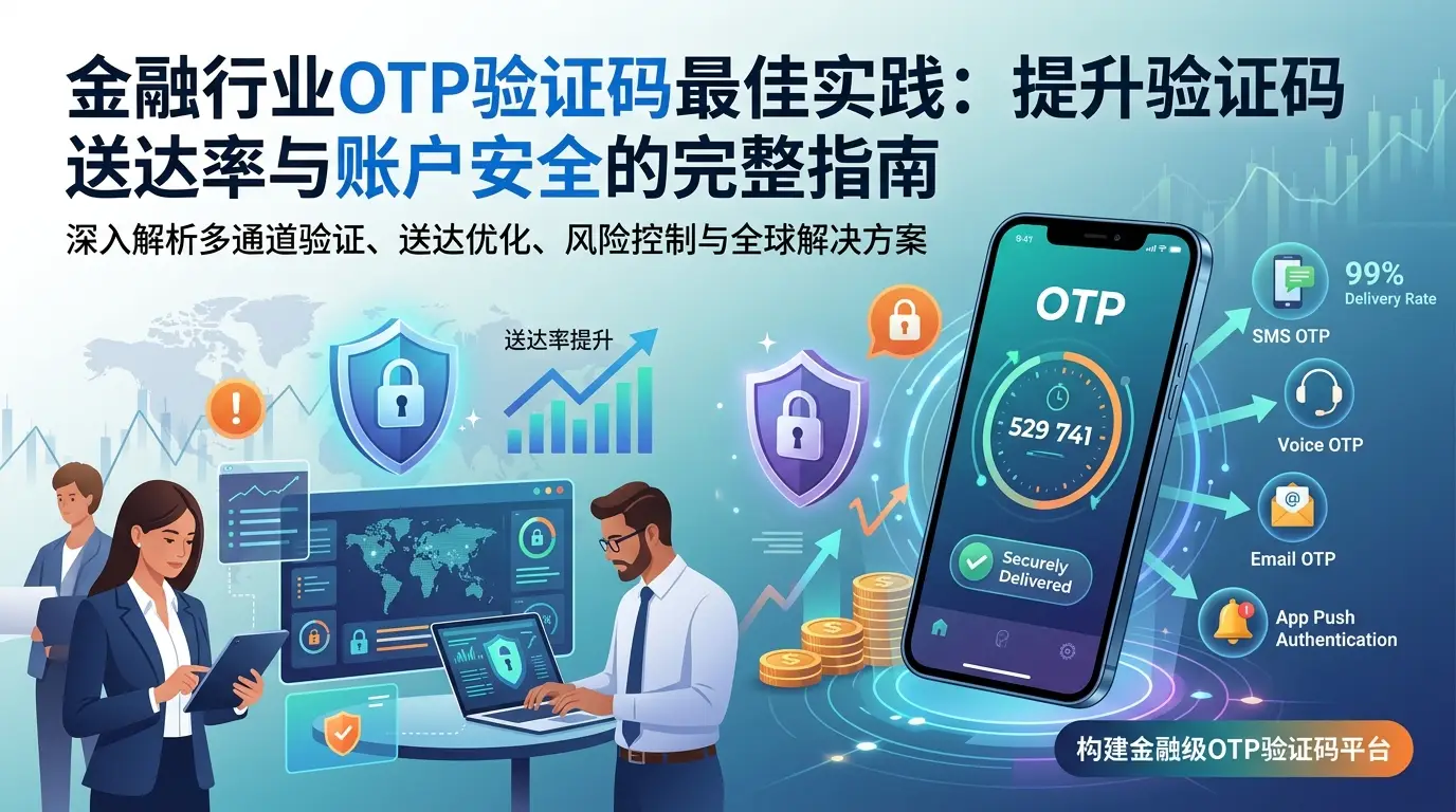 Financial Industry OTP Verification Code Best Practices: Complete Guide to Improving Delivery Rate and Account Security