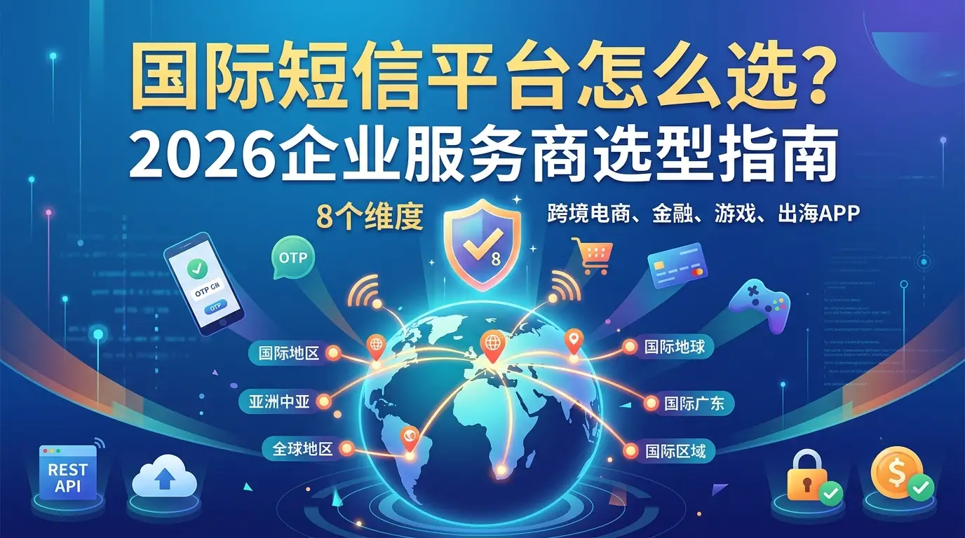 国际短信平台怎么选？2026企业国际短信服务商选型指南