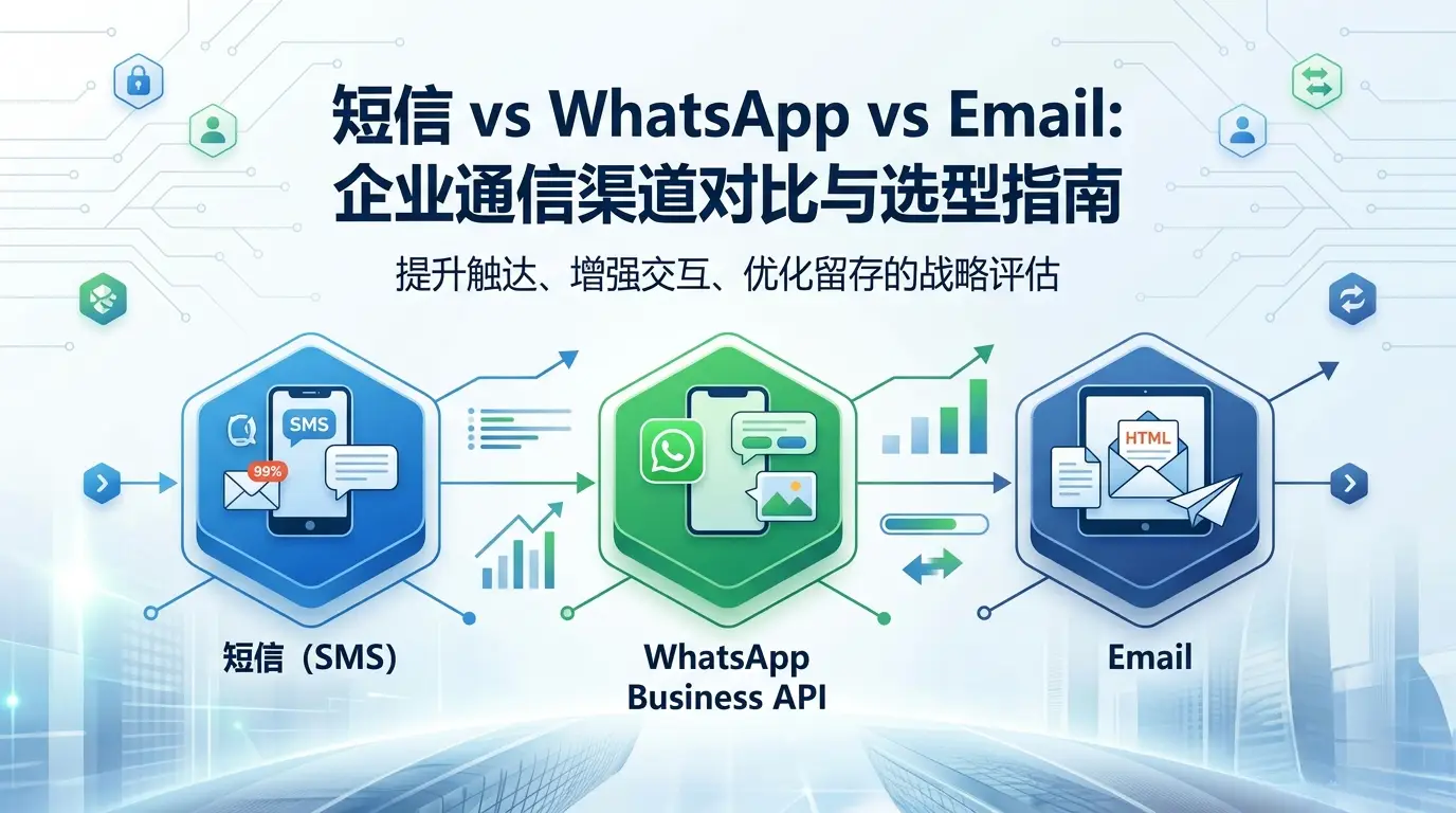 Reach, Conversion and Retention: Enterprise Application Strategy Assessment for SMS, WhatsApp and Email