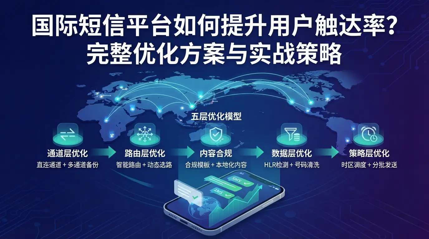How International SMS Platforms Improve User Reach Rate? Complete Optimization Solutions and Practical Strategies