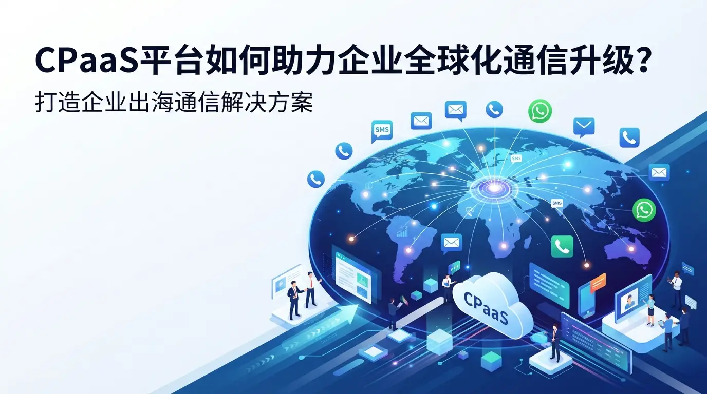 CPaaS平台如何助力企业全球化通信升级？打造企业出海通信解决方案