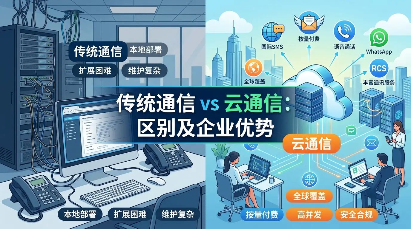 Cloud Communications vs Traditional Communications: Differences and Business Benefits