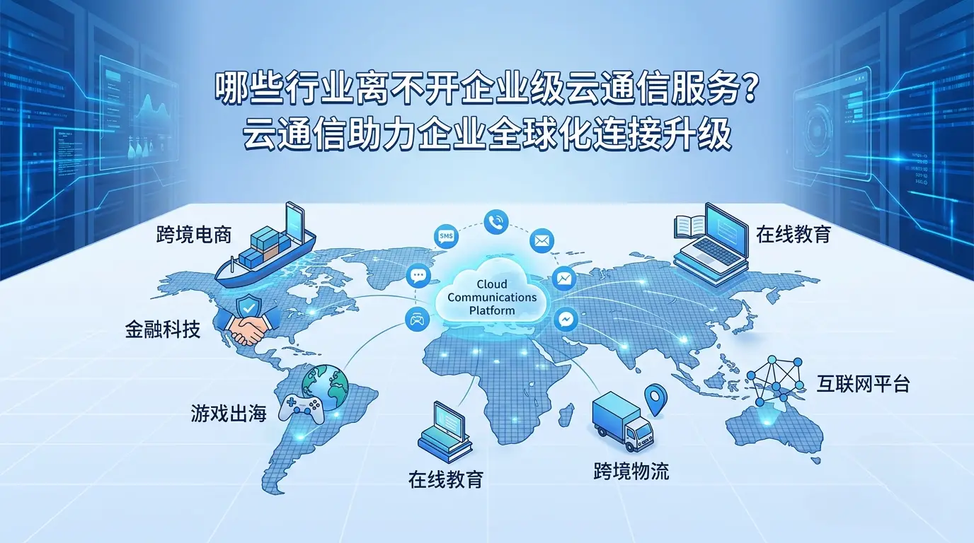 Which Industries Cannot Do Without Enterprise-Grade Cloud Communication Services? Cloud Communications Empower Global Enterprise Connection Upgrade