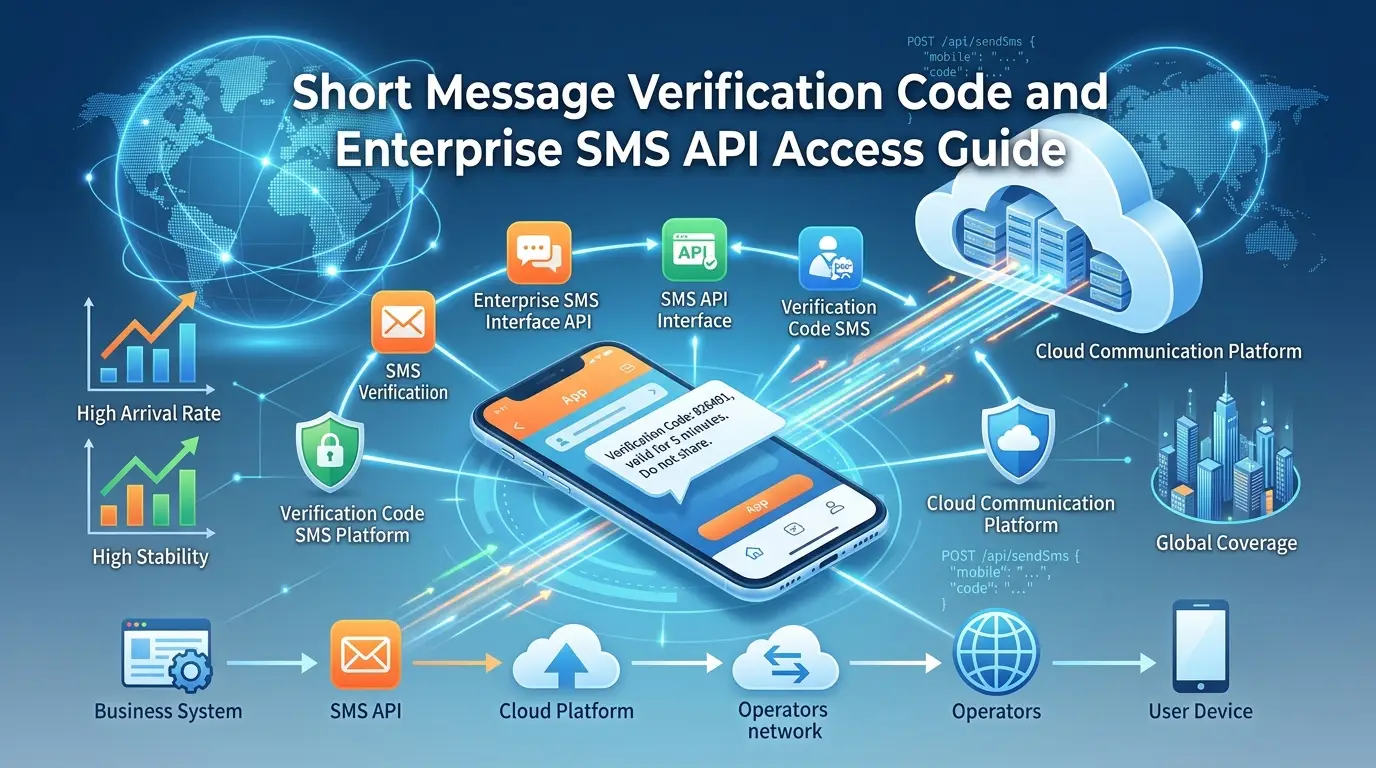 What is SMS Verification Code? Enterprise SMS Interface API Integration Guide | Cloud Communication Platform Solution