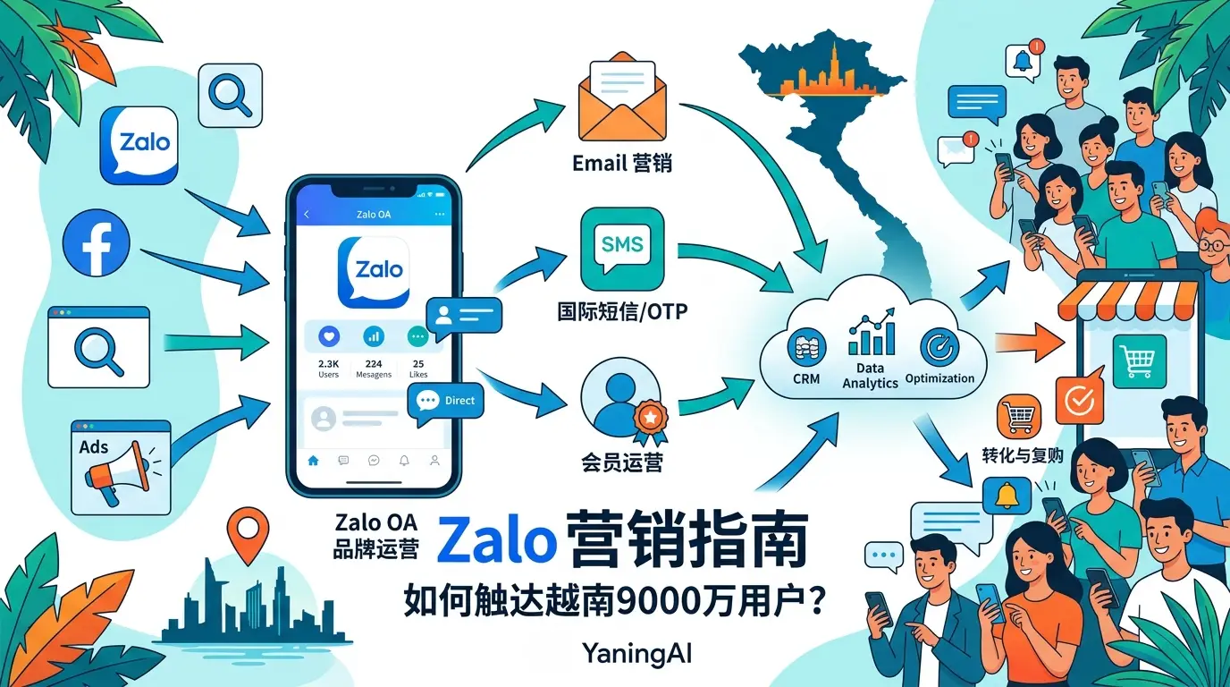 Zalo营销指南：如何触达越南9000万用户？| YaningAI